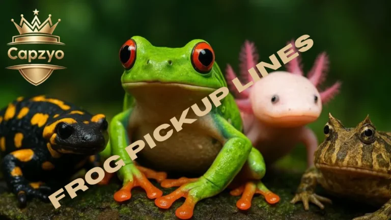Frog Pickup Lines
