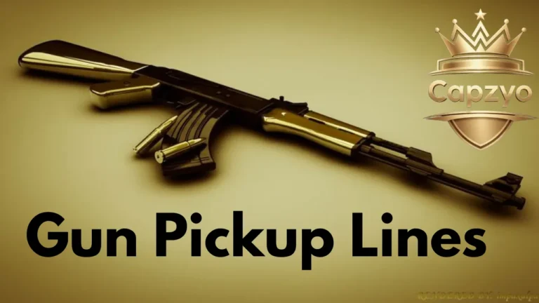 Gun Pickup Lines
