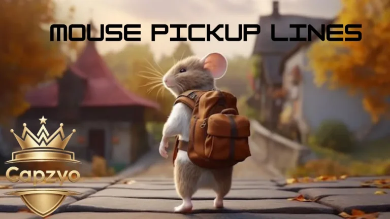 Mouse Pickup Lines