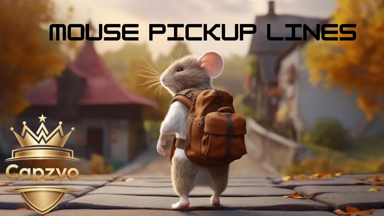 Mouse Pickup Lines