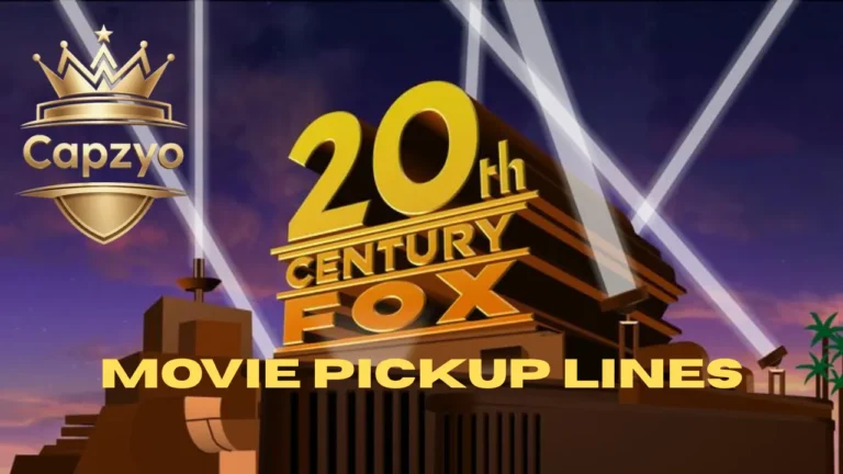 Movie pickup lines