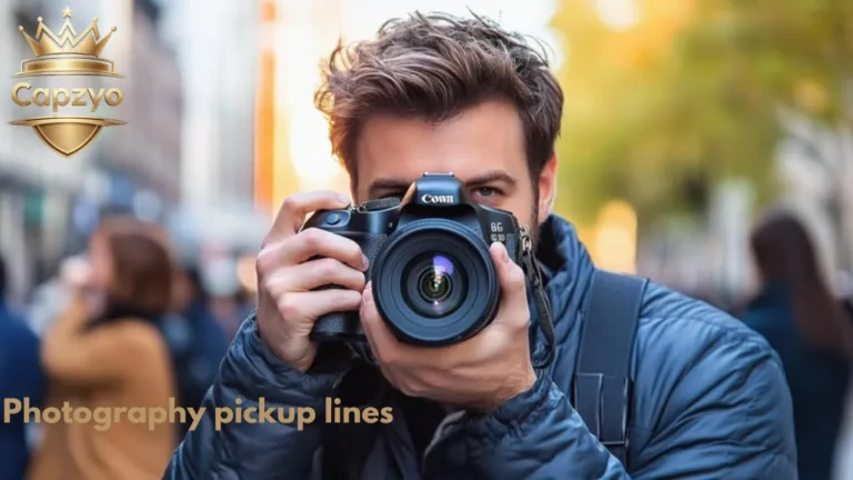 Photography pickup lines
