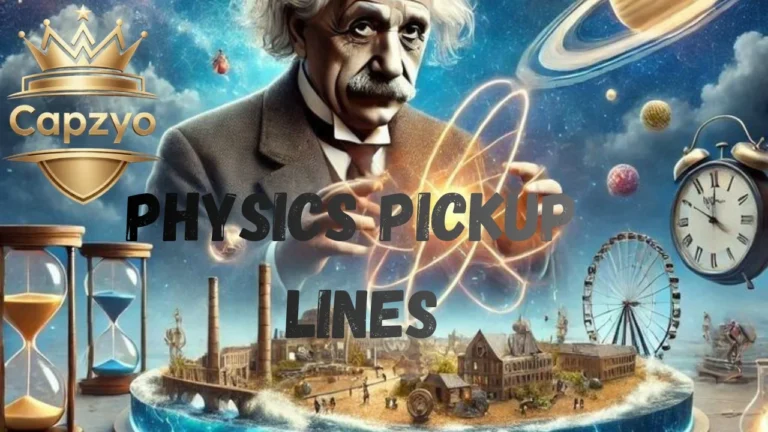 Physics Pickup Lines