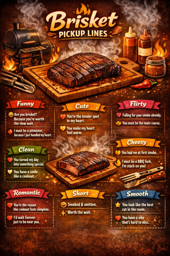 Brisket Pickup Lines