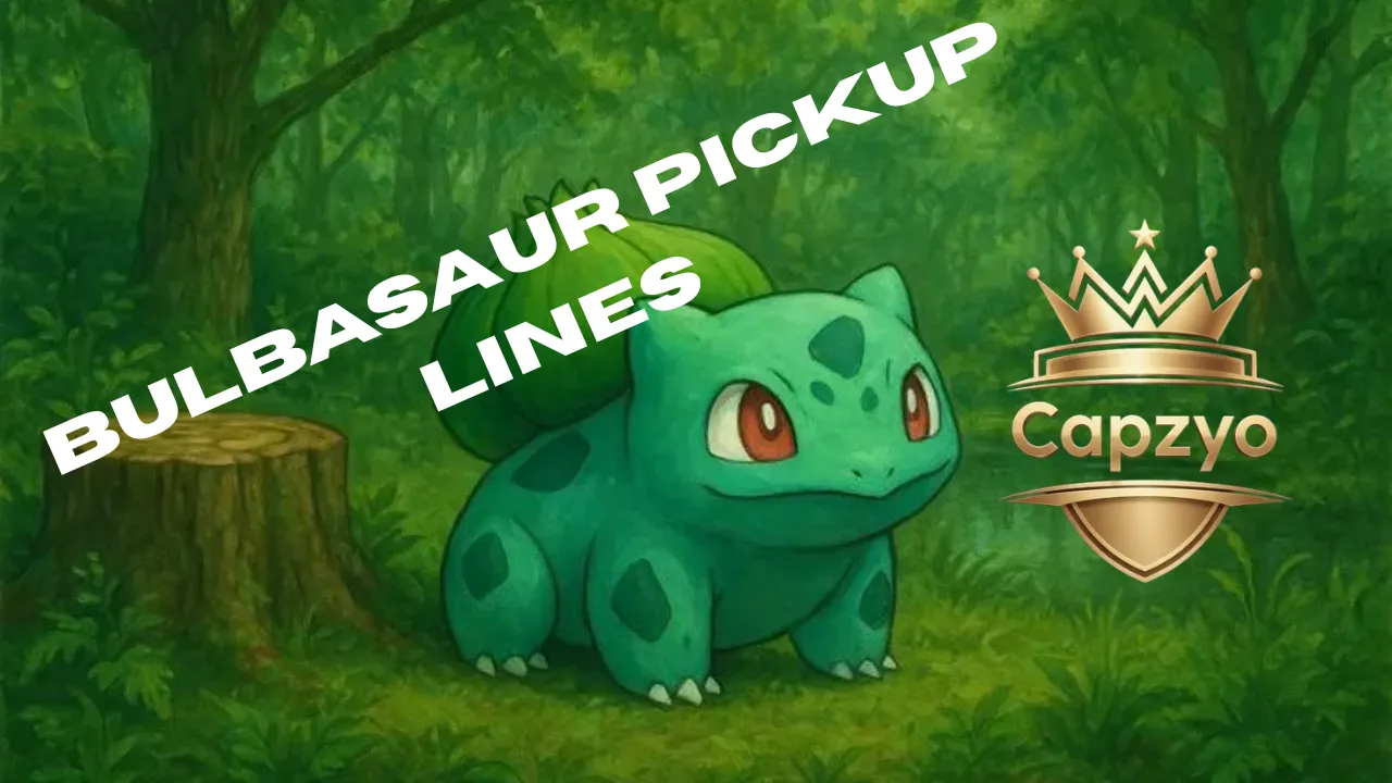 Bulbasaur Pickup Lines