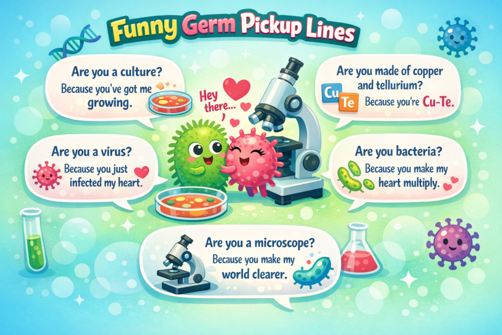 Germ Pickup Lines