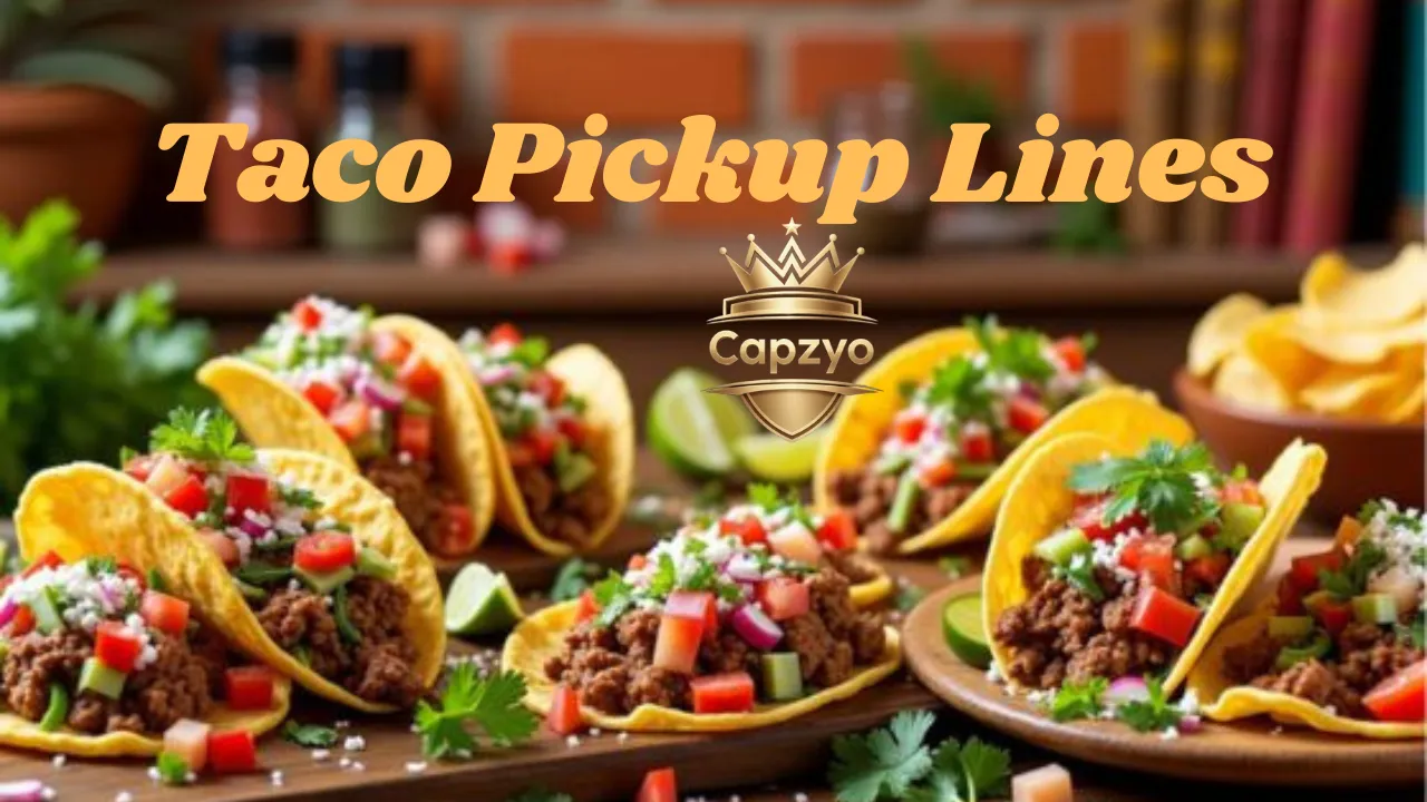 Taco Pickup Lines