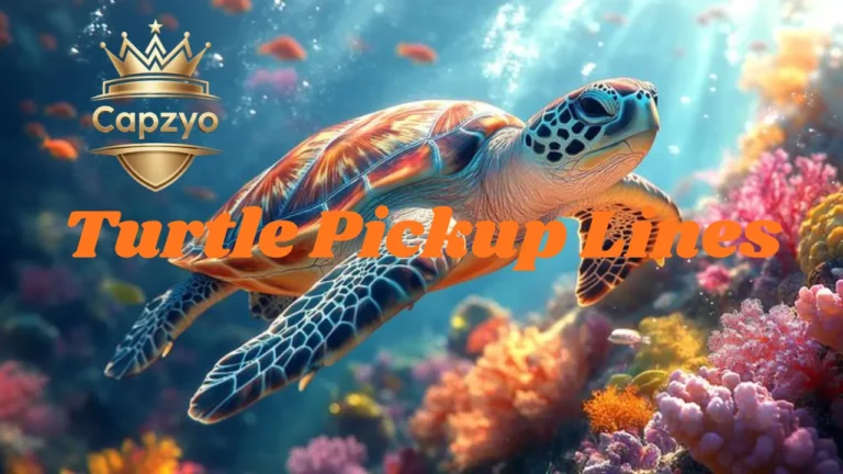 Turtle Pickup Lines