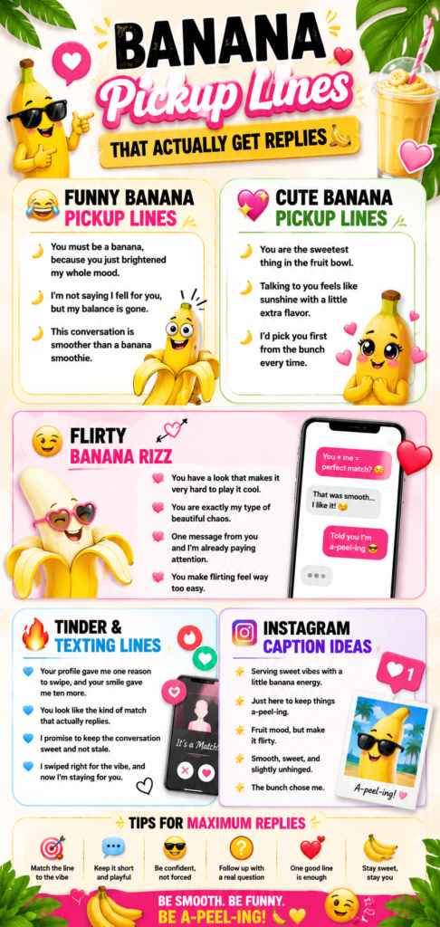 Banana Pickup Lines