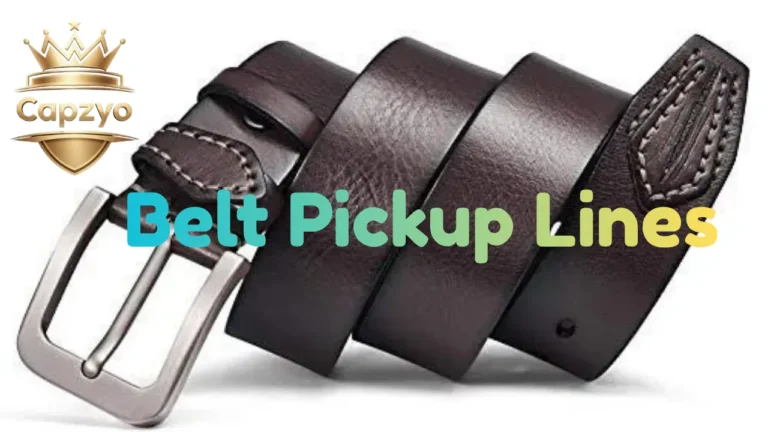 Belt pickup lines