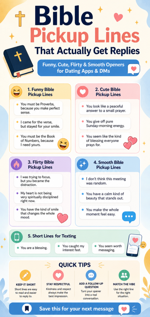 Bible Pickup Lines