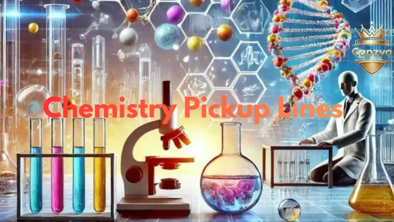 Chemistry Pickup Lines