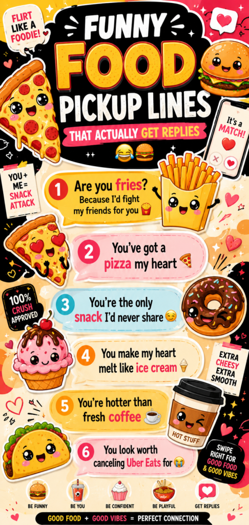 Food Pickup Lines