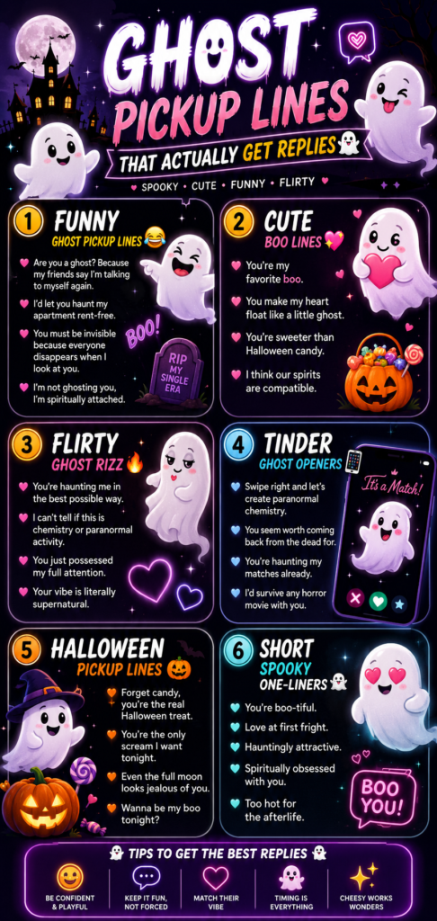 Ghost Pickup Lines