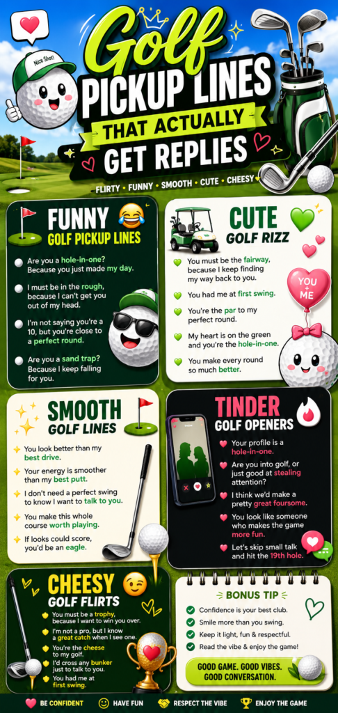 Golf Pickup Lines