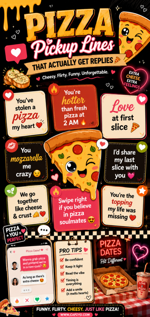 Pizza Pickup Lines