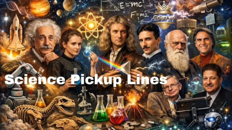 Science Pickup Lines